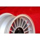 BMW Alpina 8x16 ET24 5x120 silver/black 5 E12, E28, E34, 6 E24, 7 E23, E32, E3, E9 only back axle cerchio wheel jante llanta fel