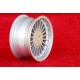 BMW Alpina 8x16 ET24 5x120 silver/black 5 E12, E28, E34, 6 E24, 7 E23, E32, E3, E9 only back axle cerchio wheel jante llanta fel