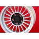 BMW Alpina 8x16 ET24 5x120 silver/black 5 E12, E28, E34, 6 E24, 7 E23, E32, E3, E9 wheels jantes llantas felgen cerchi