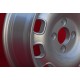 Alfa Romeo TZ 5.5x15 ET35 4x108 silver Giulia TI Super 105 -1971, Giulietta 101, 750 wheel jante llanta cerchio felge
