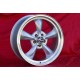 4 uds. llantas Ford Torq Thrust  9x19 ET45 10x19 ET42 5x114.3 silver/diamond cut Mustang S197 (2005-14), LAE (2105-)