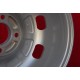 Alfa Romeo TZ 5.5x15 ET35 4x108 silver Giulia TI Super 105 -1971, Giulietta 101, 750 wheel jante llanta cerchio felge