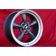 4 Stk Felgen Ford Torq Thrust  9x19 ET45 10x19 ET42 5x114.3 anthrazit/glanzgedreht Mustang S197 (2005-14), LAE (2105-)