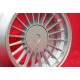 BMW Alpina 9x17 ET25 5x120 silver/black 5 E12, E28, E34, 6 E24, 7 E23, E32, E3, E9 cerchio wheel jante felge llanta