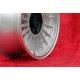 BMW Alpina 8x17 ET15 9x17 ET15 5x120 silver/black M3 E30, 5 E12, E28, E34, 6 E24, 7 E23, E32 cerchi wheels jantes felgen llantas