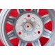 Renault Minilite 5.5x13 ET25 3x130 silver/diamond cut R4, R5, R6 cerchi wheels jantes felgen llantas