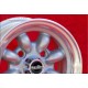 Mini Minilite 5x10 ET12 4x101.6 silver/diamond cut Mini Mk1-3, 850, 1000 cerchi wheels jantes llantas felgen