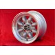 Mini Minilite 5x10 ET12 4x101.6 silver/diamond cut Mini Mk1-3, 850, 1000 cerchi wheels jantes llantas felgen