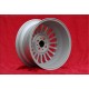 BMW Alpina 6x15 ET12 4x100 silver/black 1500-2000tii, 1502-2002tii, 3 E21, E30 cerchi wheels jantes llantas felgen 