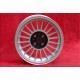 BMW Alpina 6x15 ET12 4x100 silver/black 1500-2000tii, 1502-2002tii, 3 E21, E30 cerchi wheels jantes llantas felgen 