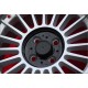 BMW Alpina 6x15 ET12 4x100 silver/black 1500-2000tii, 1502-2002tii, 3 E21, E30 cerchi wheels jantes llantas felgen 