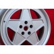 1 ud. llanta Ferrari Testarossa 8.5x18 ET50 5x108 silver Testarossa 512TR, 512M