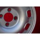 Lancia Tecnomagnesio 5.5x15 ET40 4x145 silver Flaminia cerchio wheel jante llanta felge