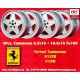 1 pz. cerchio Ferrari Testarossa 10.5x18 ET26 5x108 silver Testarossa 512TR, 512M