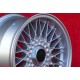 4 pcs. jantes BMW BBS 8x16 ET28 4x100 silver 3 E21, E30