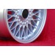 4 pcs. wheels BMW BBS 8x16 ET28 4x100 silver 3 E21, E30