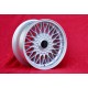 4 pz. cerchi BMW BBS 8x16 ET28 4x100 silver 3 E21, E30