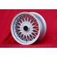4 Stk Felgen BMW BBS 8x16 ET28 4x100 silver 3 E21, E30