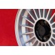 BMW Alpina 6x15 ET12 4x100 silver/black 1500-2000tii, 1502-2002tii, 3 E21, E30 cerchio jante llanta felge wheel
