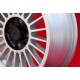 BMW Alpina 6x15 ET12 4x100 silver/black 1500-2000tii, 1502-2002tii, 3 E21, E30 cerchio jante llanta felge wheel