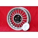 BMW Alpina 7x16 ET28 4x100 silver/black 3 E21, E30 Cerchio wheel jante felge llanta