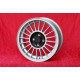 BMW Alpina 7x16 ET28 4x100 silver/black 3 E21, E30 Cerchio wheel jante felge llanta