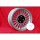 BMW Alpina 8x16 ET28 4x100 silver/black 3 E21, E30 Cerchi wheels llantas jantes felgen
