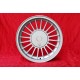 BMW Alpina 8x16 ET28 4x100 silver/black 3 E21, E30 Cerchi wheels llantas jantes felgen
