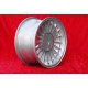 BMW Alpina 8x16 ET28 4x100 silver/black 3 E21, E30 Cerchi wheels llantas jantes felgen