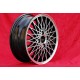 4 Stk Felgen Porsche  Turbo 6x15 ET20 4x108 black/polished 924 924S
