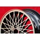 4 Stk Felgen Porsche  Turbo 6x15 ET20 4x108 black/polished 924 924S