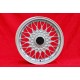 wheel BMW BBS 7x15 ET24 4x100 silver 3 E21, E30