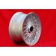 llanta BMW BBS 7x15 ET24 4x100 silver 3 E21, E30