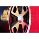 Porsche Baby Fuchs 5.5x15 ET35 4x130 black/diamond cut 914-4, VW Beetle 1968--, Karmann Ghia Typ 34 cerchio wheel jante felge ll