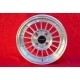 4 pz. Fiat 5.5x13 ET7 4x98 silver/chromed/polished Alfasud, Giulietta, 33, Arna, Autobianchi A112, Fiat 124 Llantas