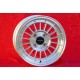 1 pc. jante Fiat WCHE 5.5x13 ET7 4x98 silver/black/polished Alfasud, Giulietta, 33, Arna, Autobianchi A112, Fiat 124 Ber