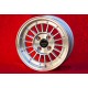 1 Stk Felge Fiat WCHE 5.5x13 ET7 4x98 silver/black/polished Alfasud, Giulietta, 33, Arna, Autobianchi A112, Fiat 124 Ber