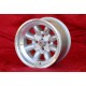 Fiat Minilite 9x13 ET-12 4x98 silver/diamond cut 124 Spider, Coupe, X1/9 cerchi wheels jantes felgen llantas