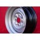 4 pz. cerchi Ford OEM 5.5x13 ET19 4x108 silver Escort Mk1-2 Capri Cortina Taunus TC