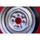 1 pz. cerchio Ford OEM 5.5x13 ET19 4x108 silver Escort Mk1-2 Capri Cortina Taunus TC
