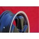 Porsche Fuchs 4.5x15 ET42 5x130 matt black/diamond cut 356 C SC, 911 -1969, 912 cerchio wheel llanta jante felge