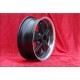 wheel Porsche  Fuchs 6x15 ET36 5x130 matt black/diamond cut 356 C SC, 911 -1989, 914 6