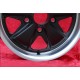 Felge Porsche  Fuchs 6x15 ET36 5x130 matt black/diamond cut 356 C SC, 911 -1989, 914 6