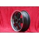 wheel Porsche  Fuchs 6x15 ET36 5x130 matt black/diamond cut 356 C SC, 911 -1989, 914 6