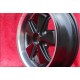 llanta Porsche  Fuchs 6x15 ET36 5x130 matt black/diamond cut 356 C SC, 911 -1989, 914 6