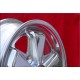 Porsche  Fuchs 6x15 ET36 5x130 fully polished 356 C SC, 911 -1989, 914 6 cerchio wheel jante llanta felge