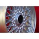 BMW BBS 7x15 ET20 5x120 silver M3 E30, 5 E12, E28, E34, 6 E24, 7 E23, E32, E3, E9 cerchi wheels jantes llantas Felgen