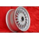 BMW BBS 7x15 ET20 5x120 silver M3 E30, 5 E12, E28, E34, 6 E24, 7 E23, E32, E3, E9 cerchi wheels jantes llantas Felgen
