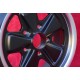 Porsche  Fuchs 6x15 ET36 5x130 matt black/diamond cut 911 -1989, 914 6, 944 -1986, 924 turbo-Carrera GT cerchio wheel llanta fel