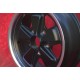 Porsche  Fuchs 6x15 ET36 5x130 matt black/diamond cut 911 -1989, 914 6, 944 -1986, 924 turbo-Carrera GT cerchio wheel llanta fel